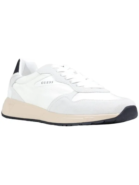 Sneakerși Guess alb