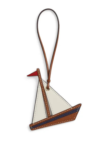 Lauren Ralph Lauren Obesek za ključe marine rdeča / bela rjava