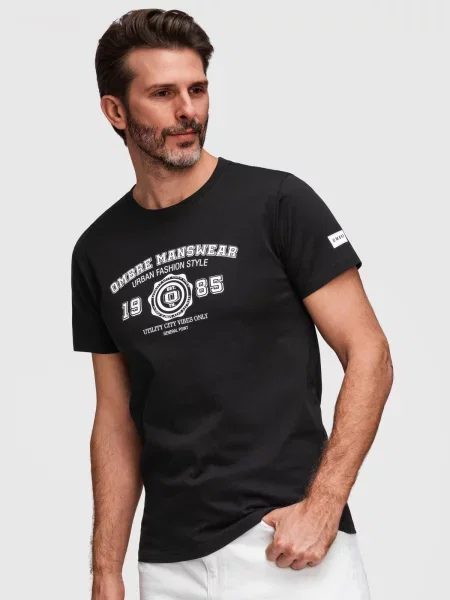 Tricou Ombre negru