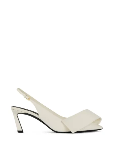 Pantofi cu toc Givenchy din piele alb