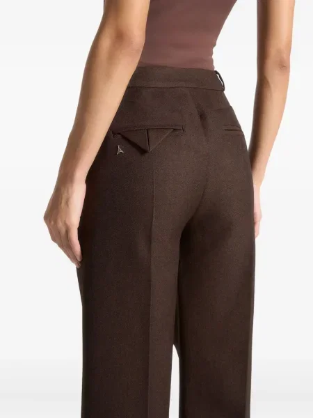 Pantaloni Manière De Voir plisate maro