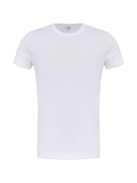 Tricou Mm6 Maison Margiela cu decolteu rotund alb