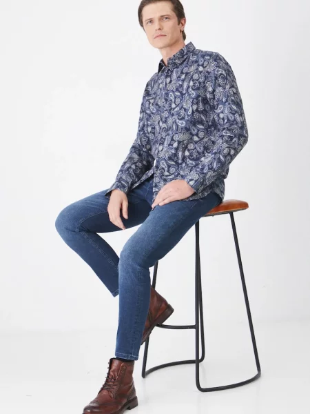 Риза Medicine мъжка със стандартна кройка с класическа яка