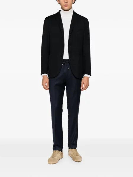 Pantaloni Paul Smith cu cordon albastru