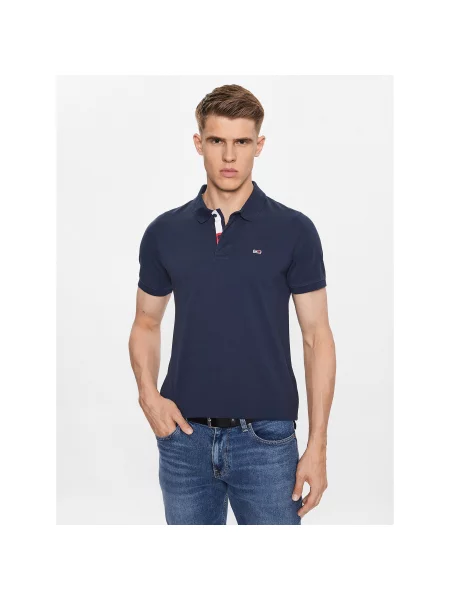 Polo majica Tommy Hilfiger plava