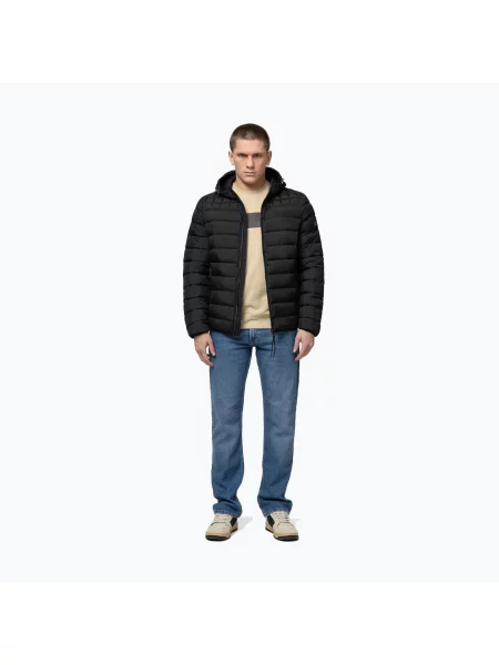 Kurtka zimowa Pitbull Foothill Hooded Padded czarna