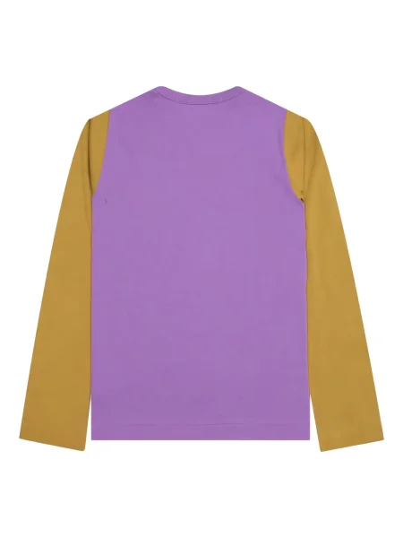 Μπλούζα Comme Des Garçons Play με μοτίβο καρδιά μωβ