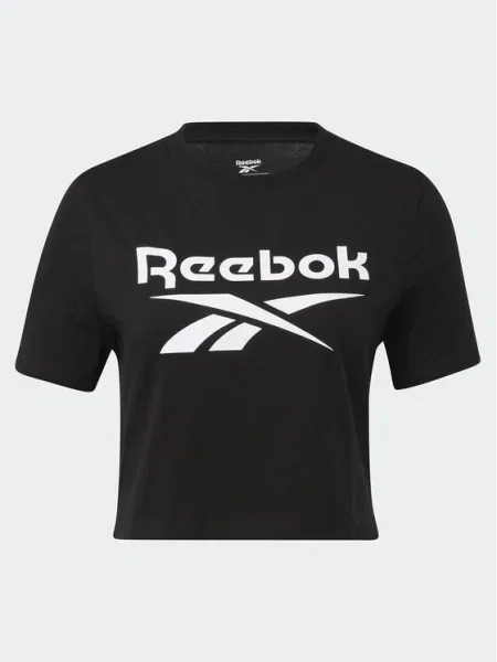 Reebok Tričko Čierna biela