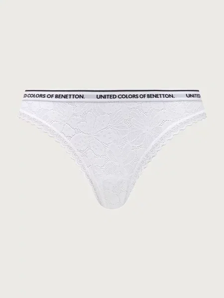 United Colors of Benetton tanga bílé