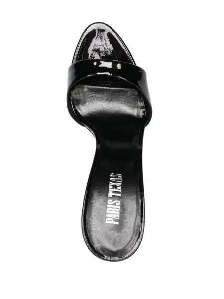 Sandale Paris Texas din piele negru