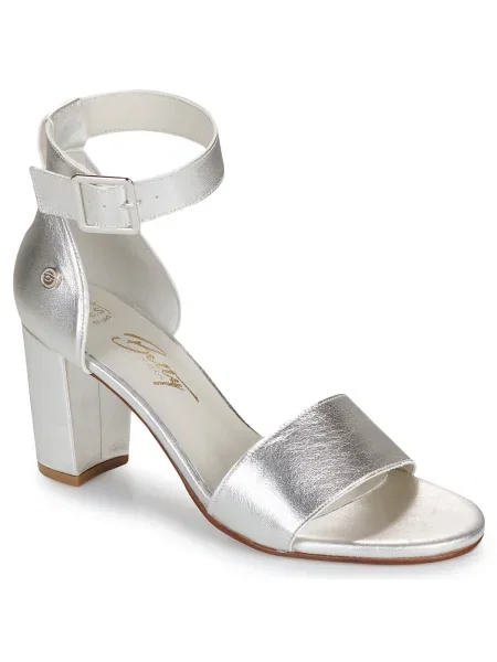 Pantofi Betty London argintiu