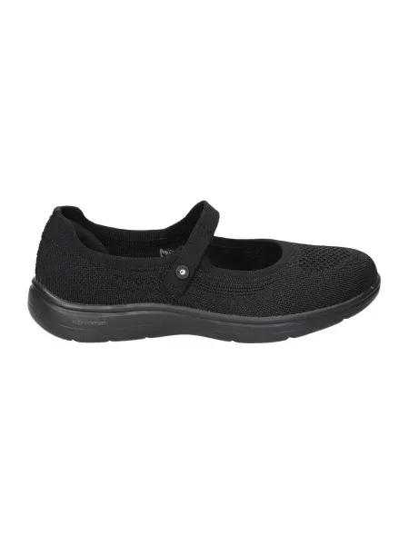 Baleríny Skechers čierna