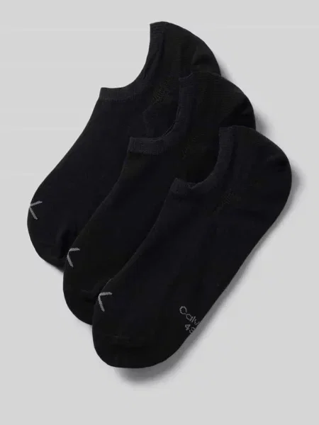 Calvin Klein Skarpety Do Obuwia Sportowego W schwarz czarne