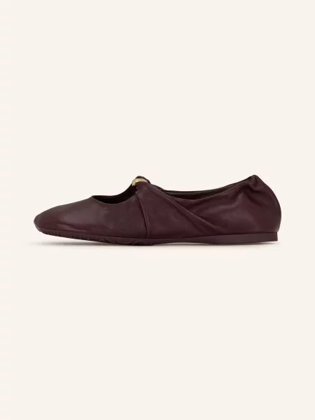 Loewe Baleriny Mary Jane Pebble Soft rot