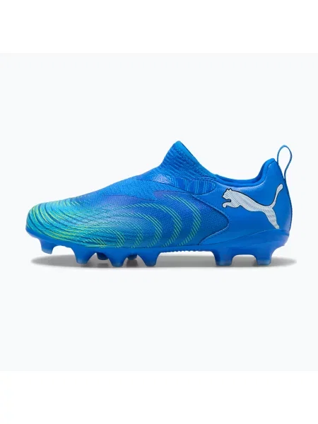 Încălțăminte de fotbal pentru copii PUMA Future 9 Match LL FG/AG Jr ultra blue albastru