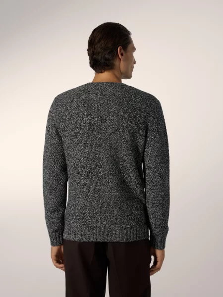 Меланжевый свитер Reserved серый