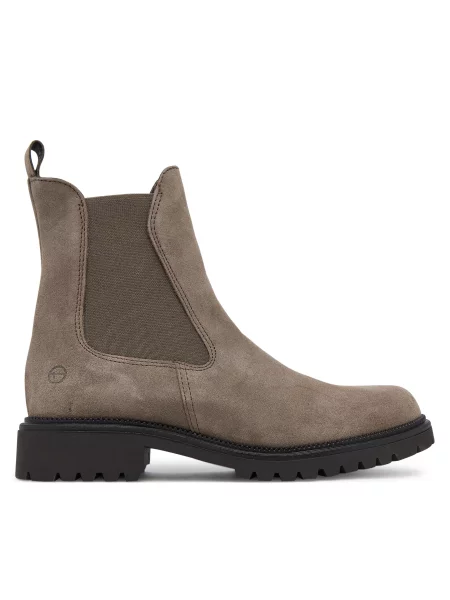 Chelsea boots Tamaris šedé