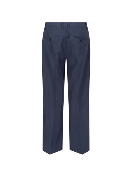 Pantaloni Dunst plisate albastru