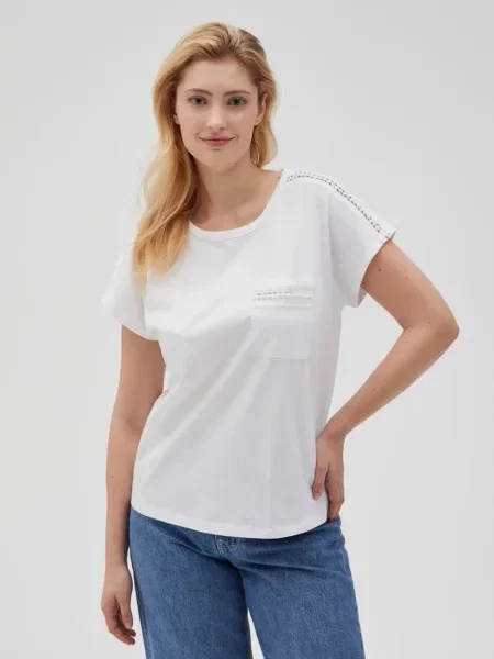 Tricou Marisse alb