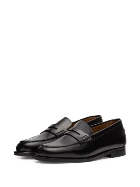 Pantofi loafer Lottusse din piele negru