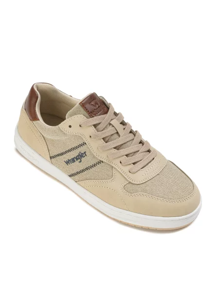 Buty sportowe do chodzenia Wrangler RUSTY C LOW białe