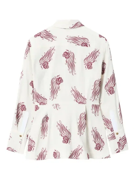 Cămașă La Doublej cu model floral cu imagine