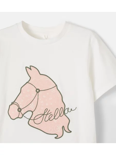 Gyerek póló Stella Mccartney fehér