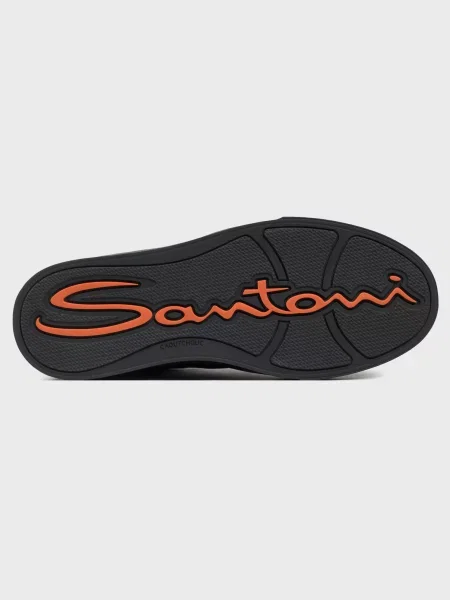 Кеды Santoni черные