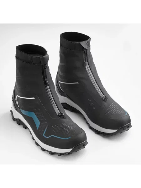 Buty turystyczne Quechua Pro mountain Mid wodoodporne szare