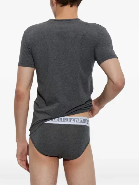 Tricou Versace cu autograf gri