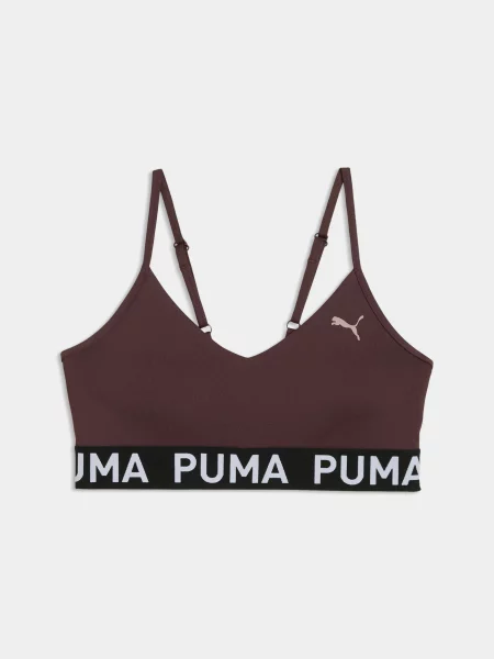Спортивний топ PUMA Move Strong Bra Low комбінований верх коричневий
