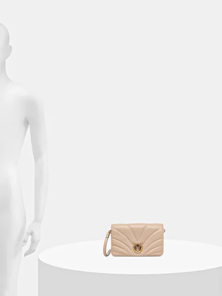 Кожаная сумка через плечо Pinko