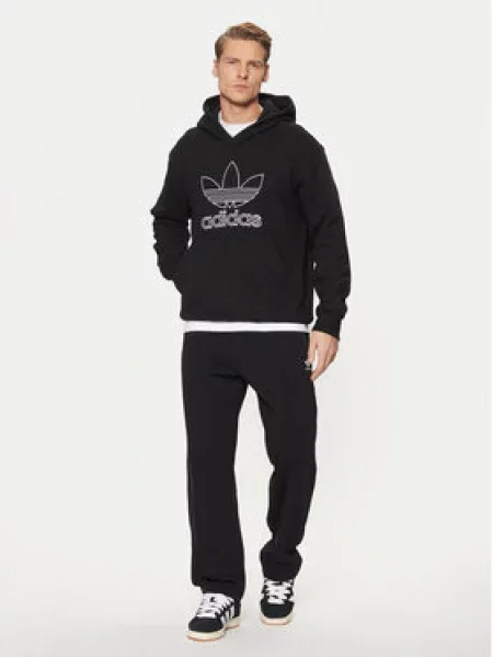 Adidas Mikina adicolor Outline Trefoil černá