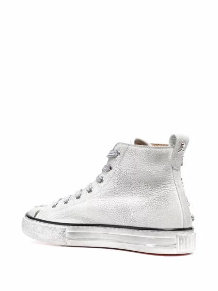 Křišťálové tenisky Philipp Plein bílé