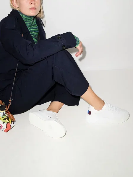 Tenisky Stella Mccartney na suchý zip bílé