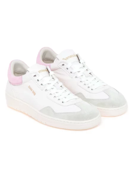 Sneakersy Barracuda skórzane białe