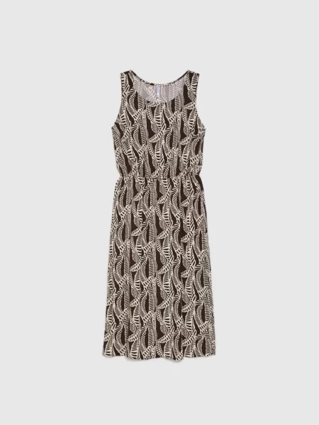Rochie Marisse maro