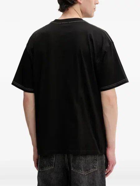Tricou Diesel cu imagine negru