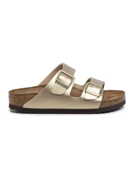 Klapki BIRKENSTOCK Arizona BF Narrow gold żółte