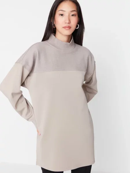 Hanorac Trendyol tricotate gri