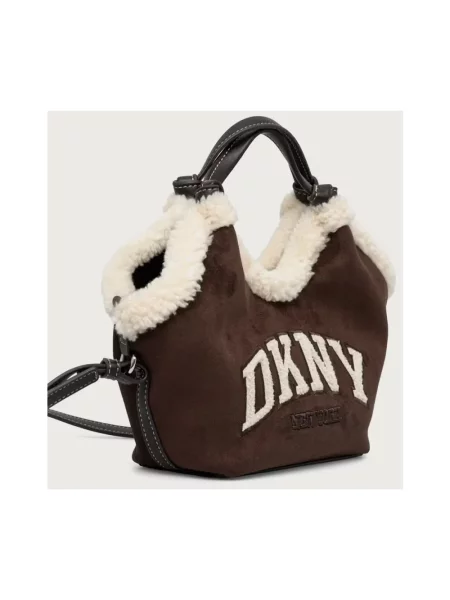 Torebka Dkny brązowa
