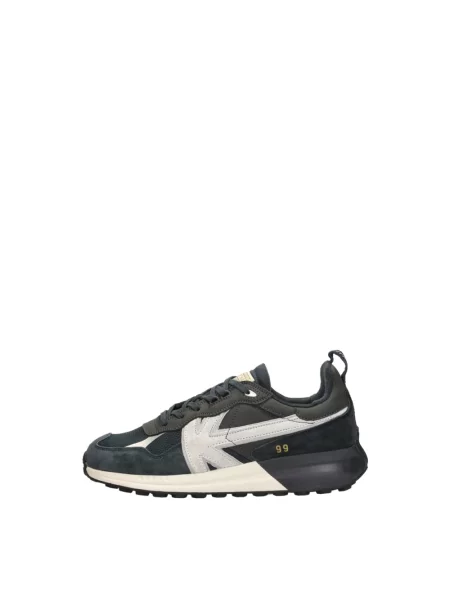 Sneakersy Kaotiko skórzane czarne