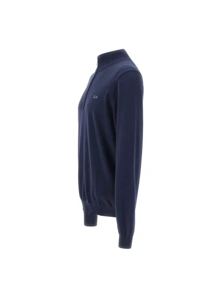 Sweter Sun68 niebieski