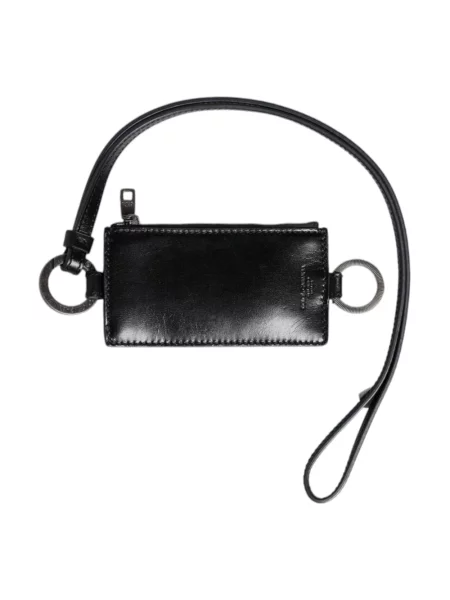 Portfel Dolce And Gabbana skórzany z logo czarny