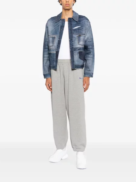Τρέξιμο παντελόνι Vetements με κέντημα γκρι