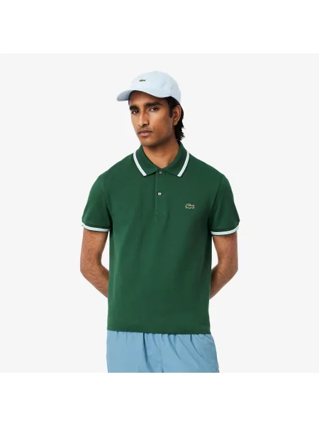 Lacoste поло чоловіче Regular Fit зелене