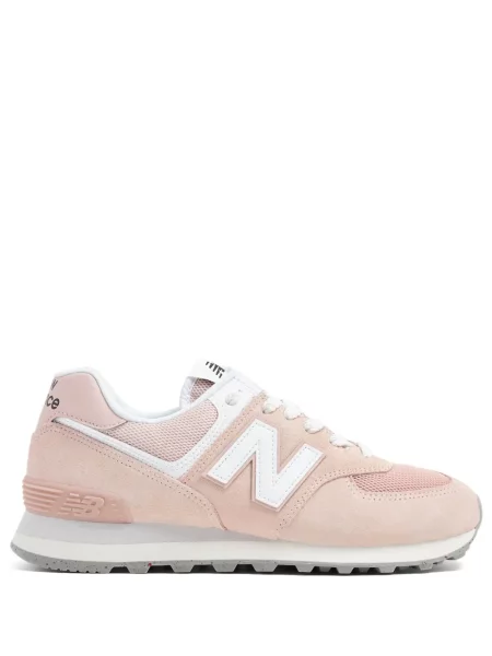 Sneakerși New Balance 574 alb