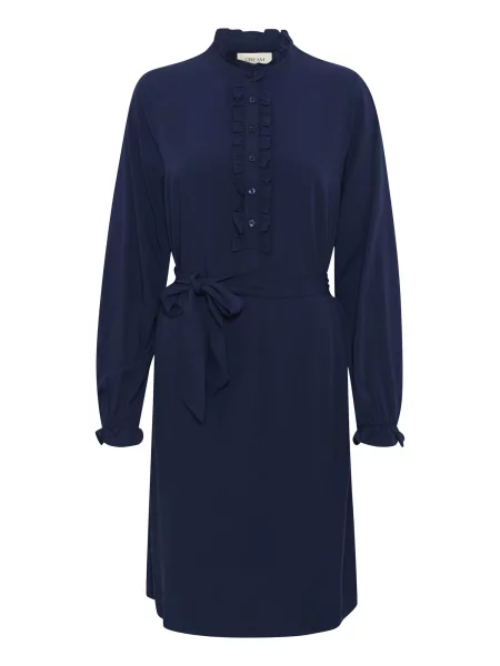 Cream Šaty Venea námořnická modř / tmavě modrá