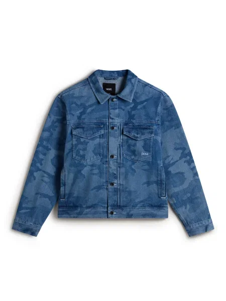 VANS Geacă de primăvară-toamnă / denim albastru