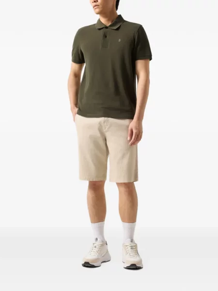 Tricou polo Bogner cu imagine verde